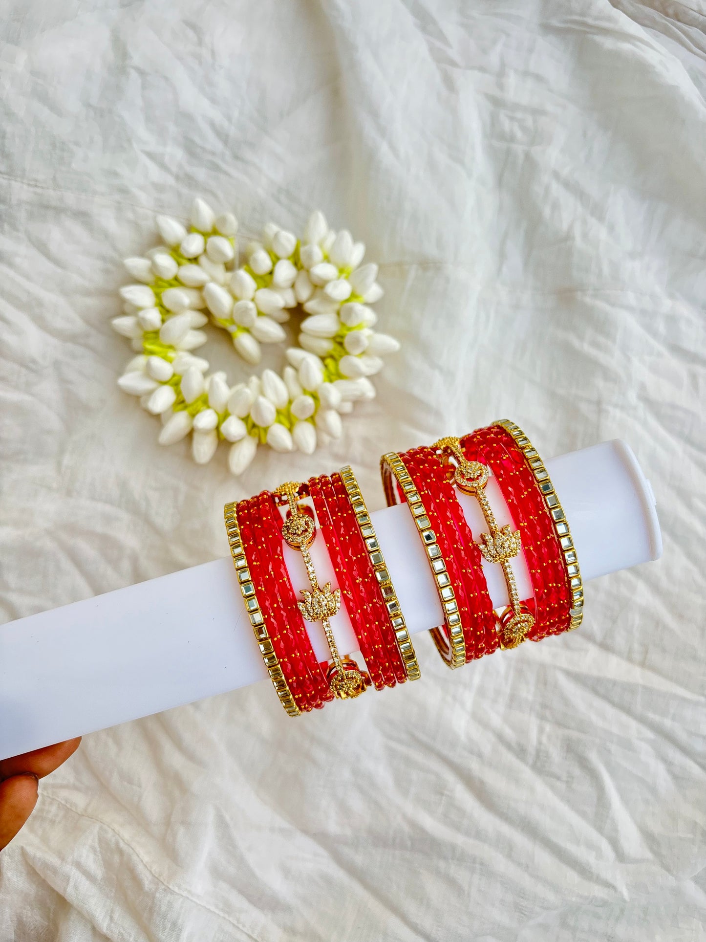 Pirai premium Ad glass bangle sets