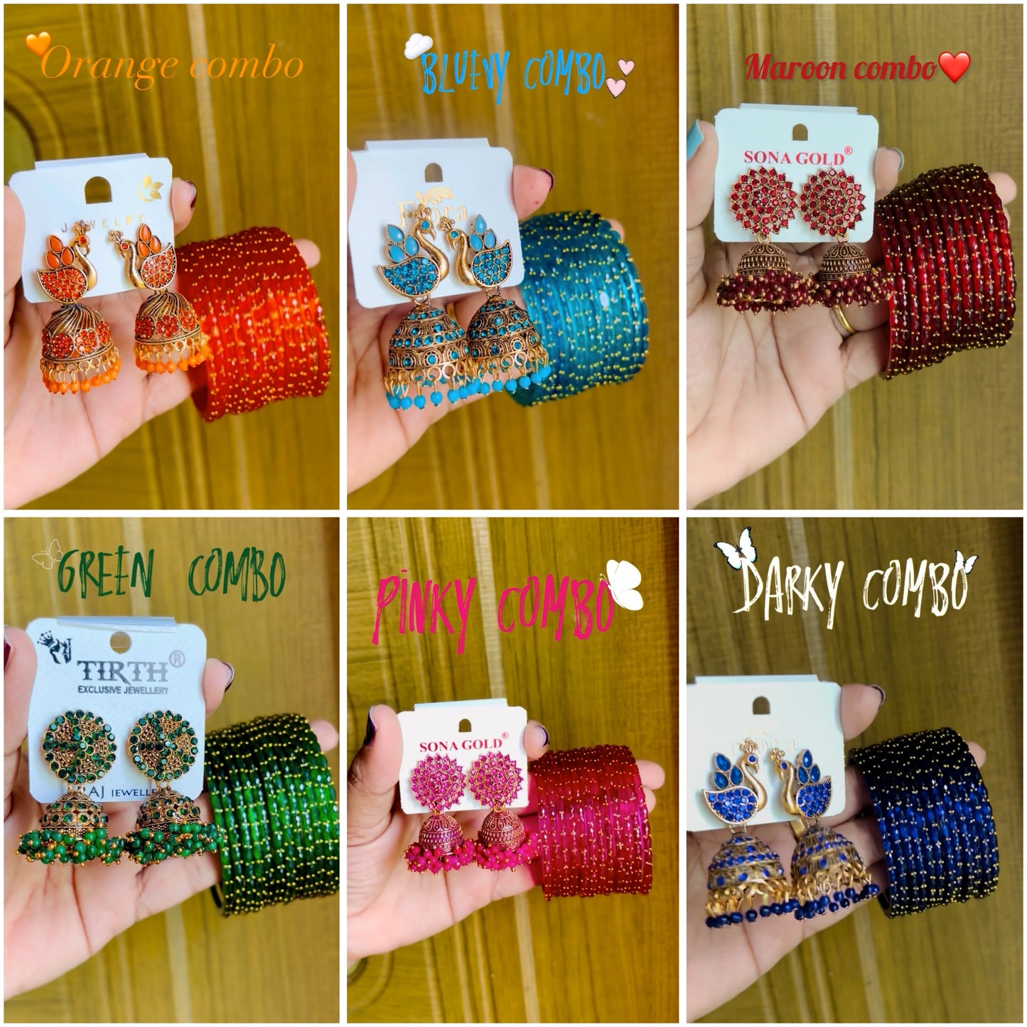 Jhumka combo(6)