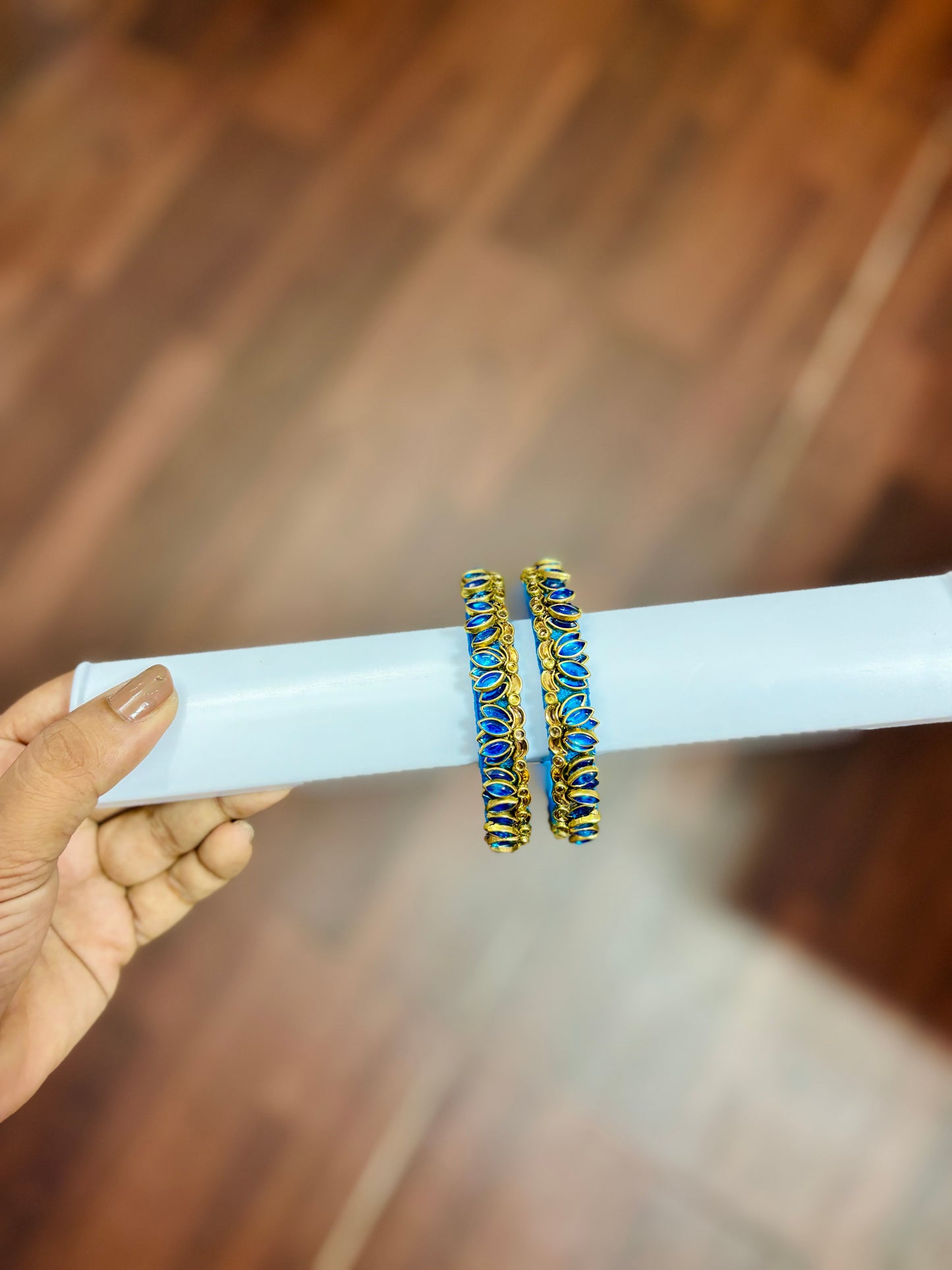 3D lotus bangles