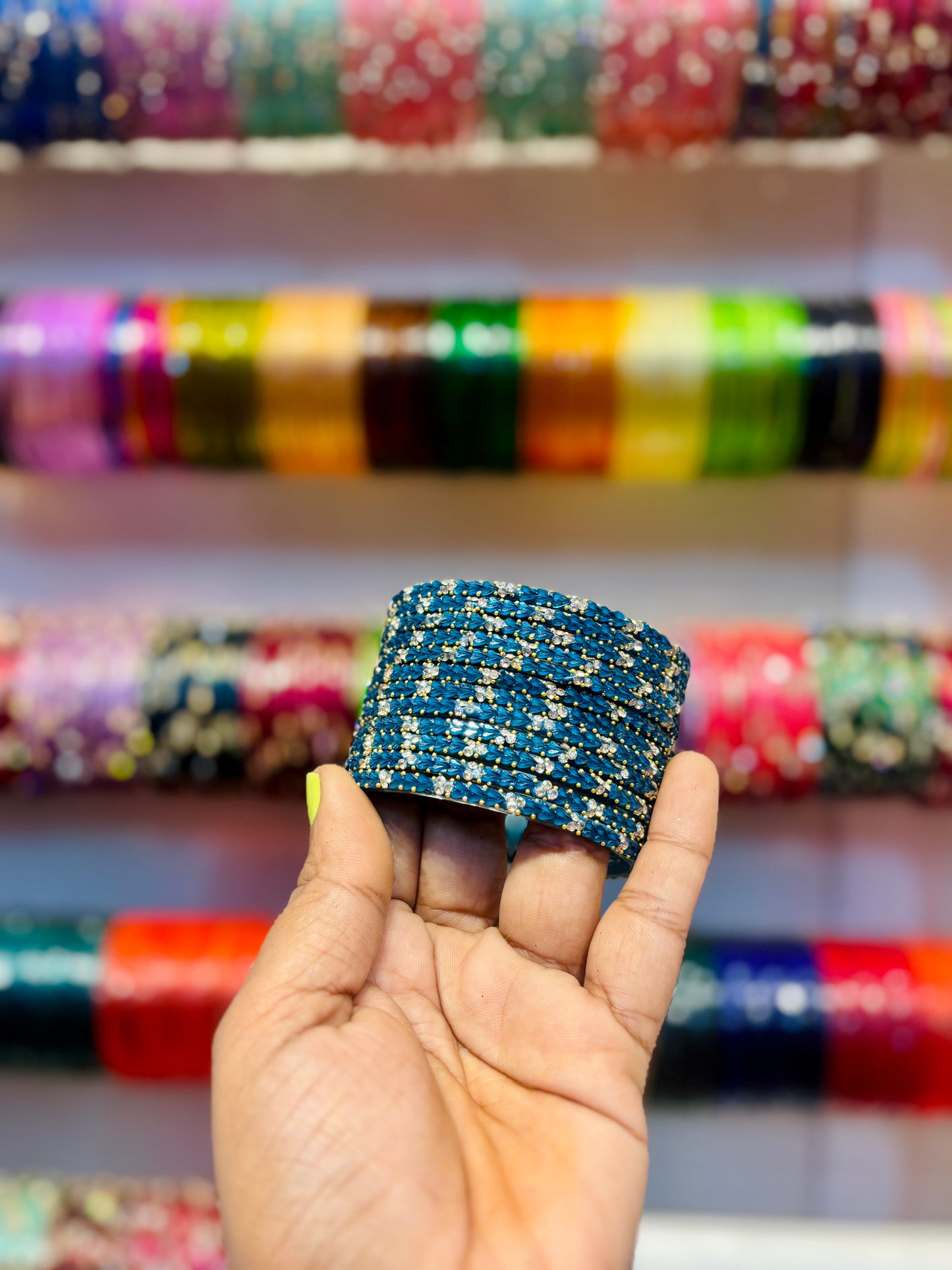 Thanvi heart bangles