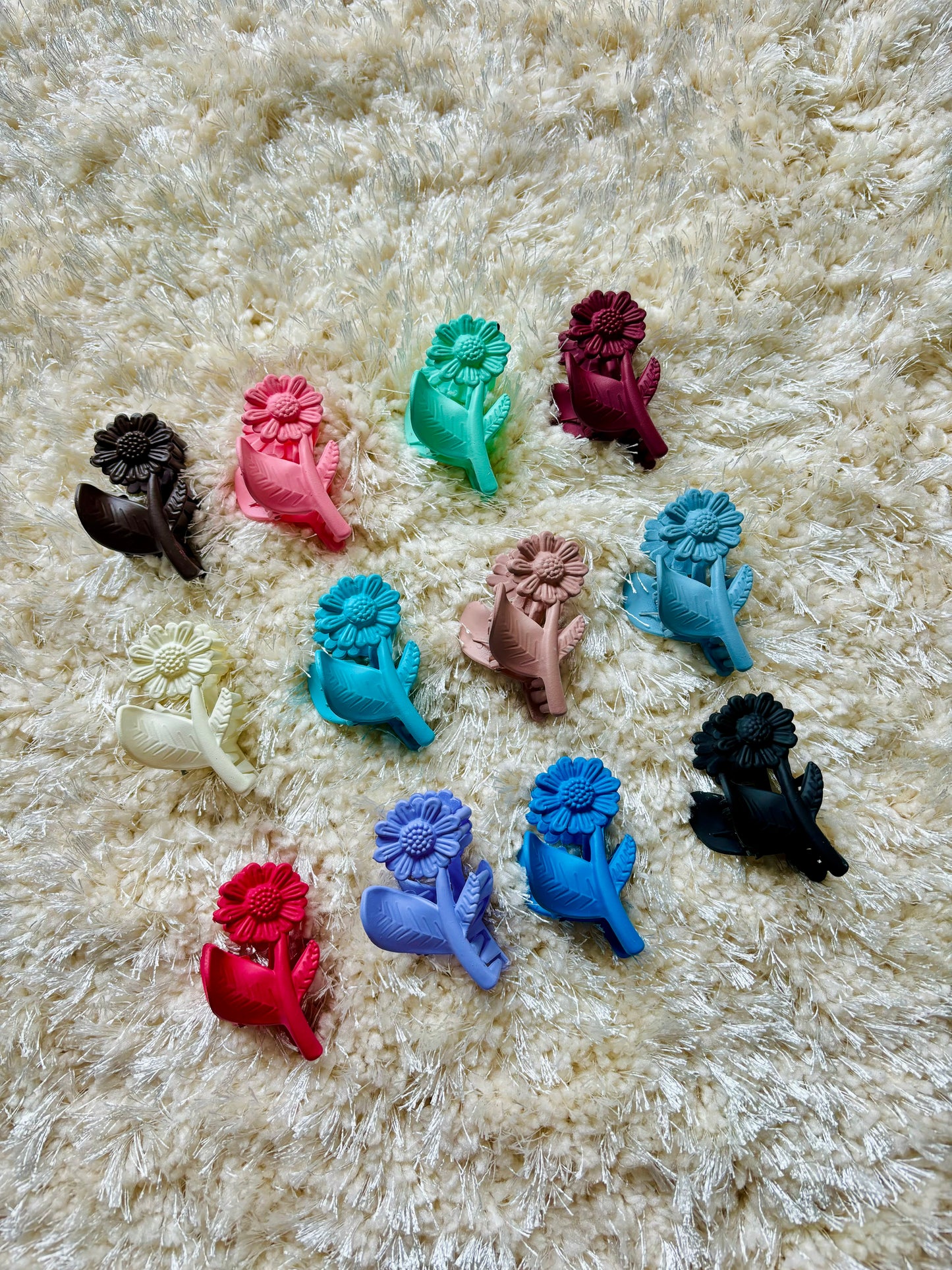 Medium flower clip🎀