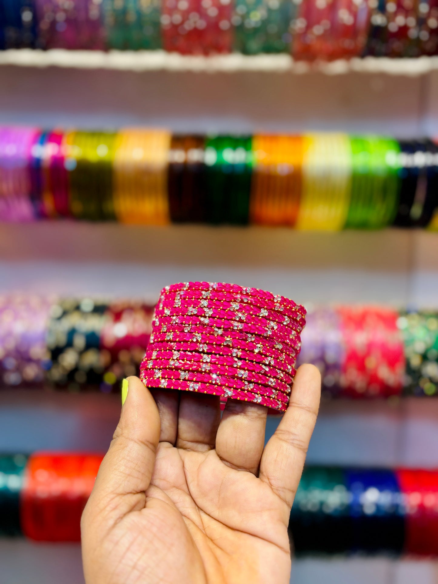 Thanvi heart bangles