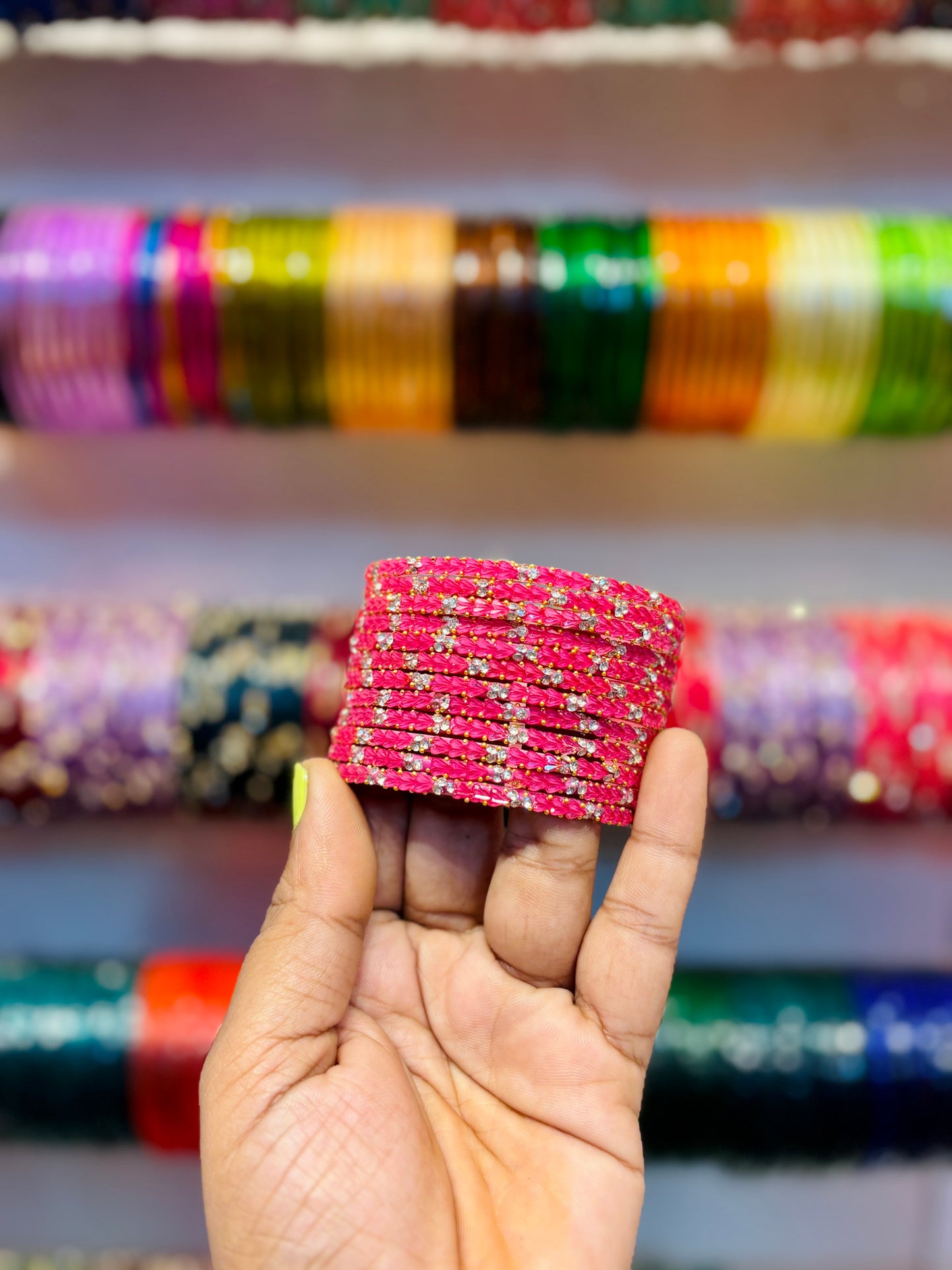 Thanvi heart bangles