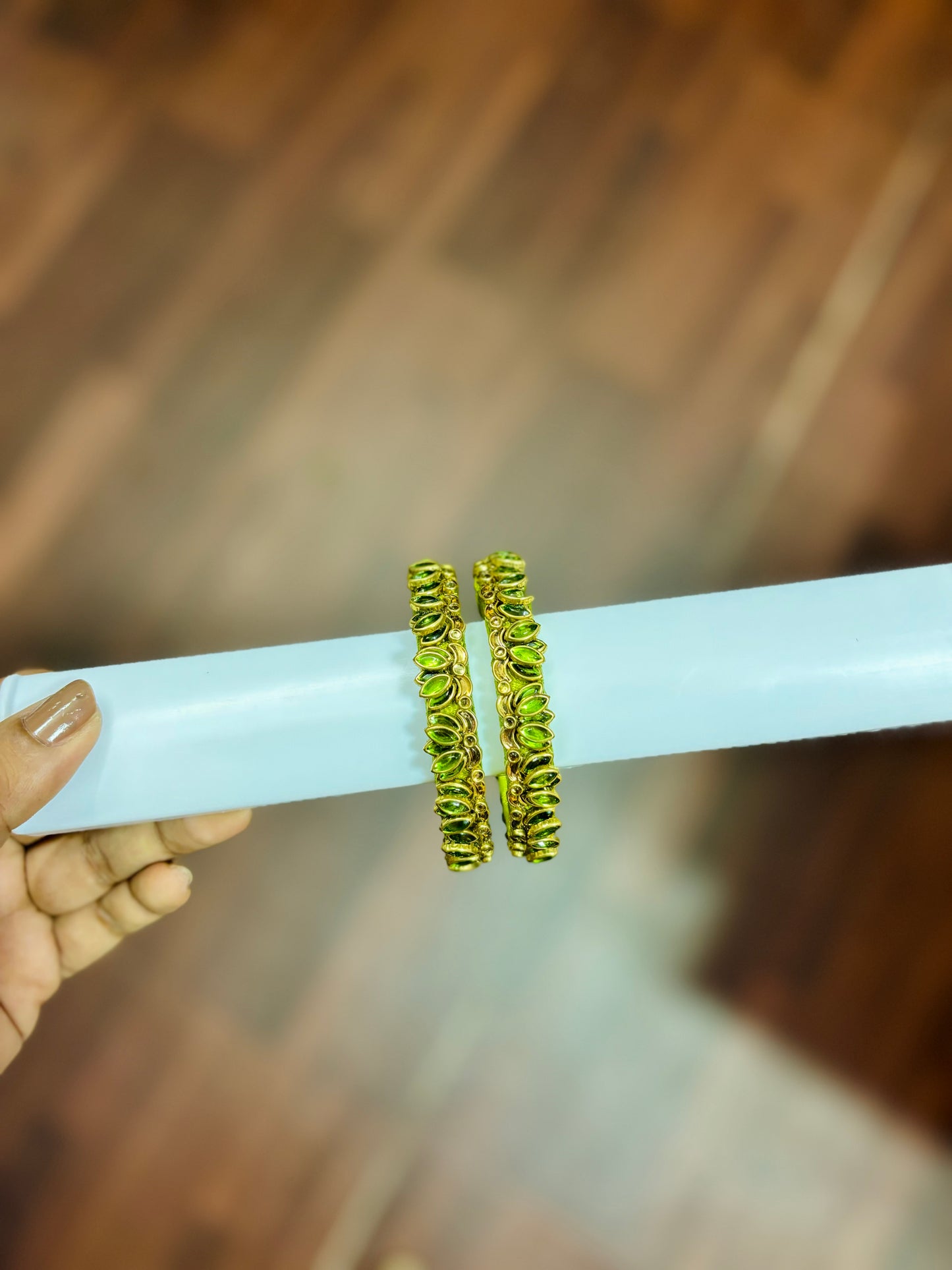 3D lotus bangles