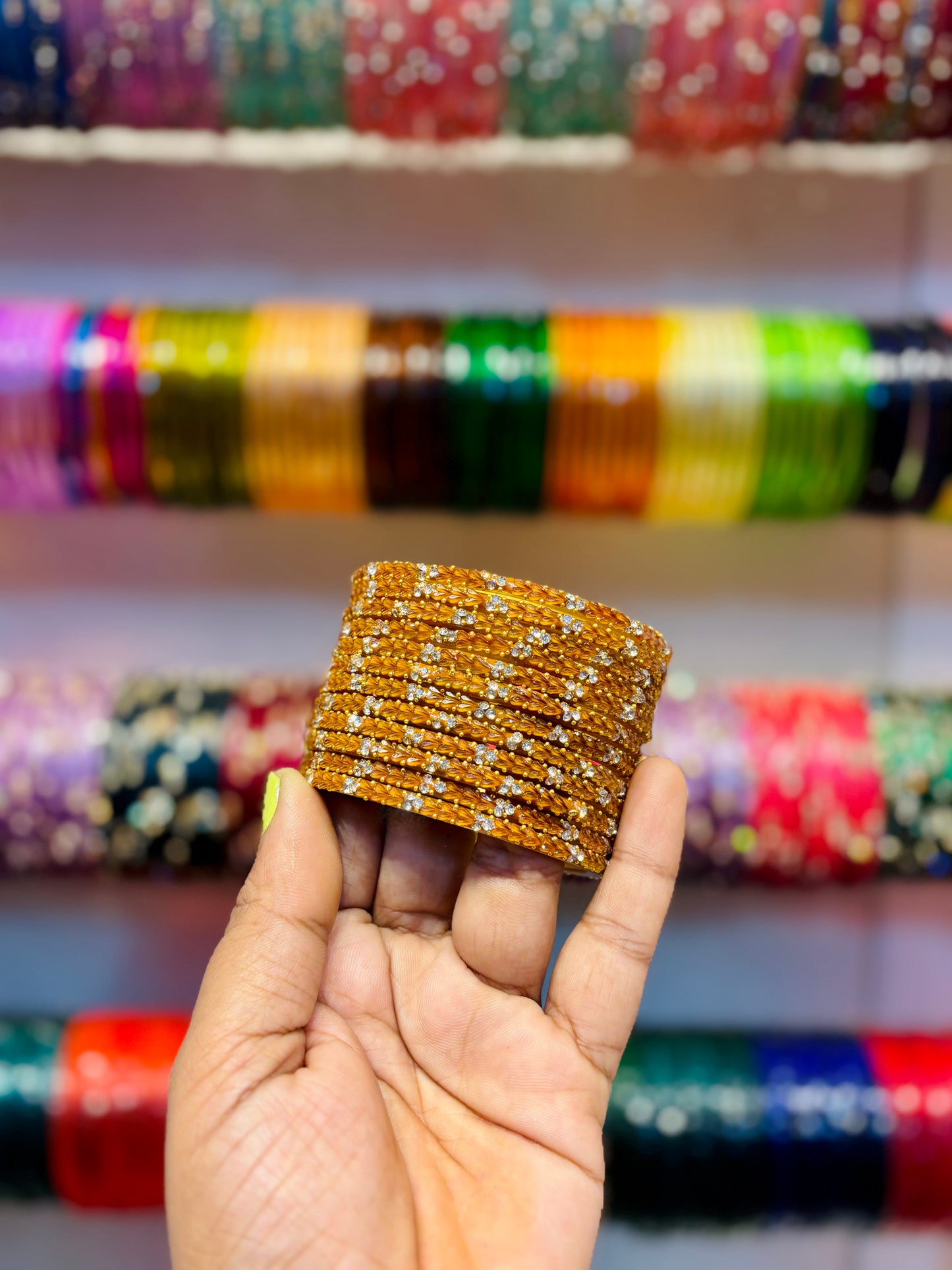 Thanvi heart bangles