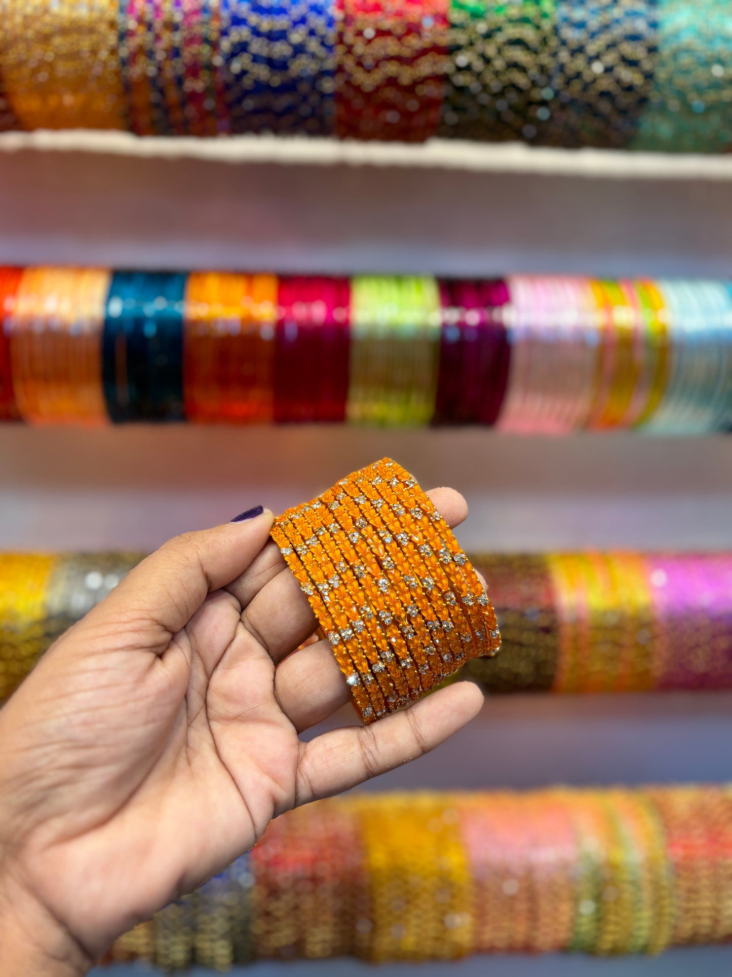 Thanvi heart bangles