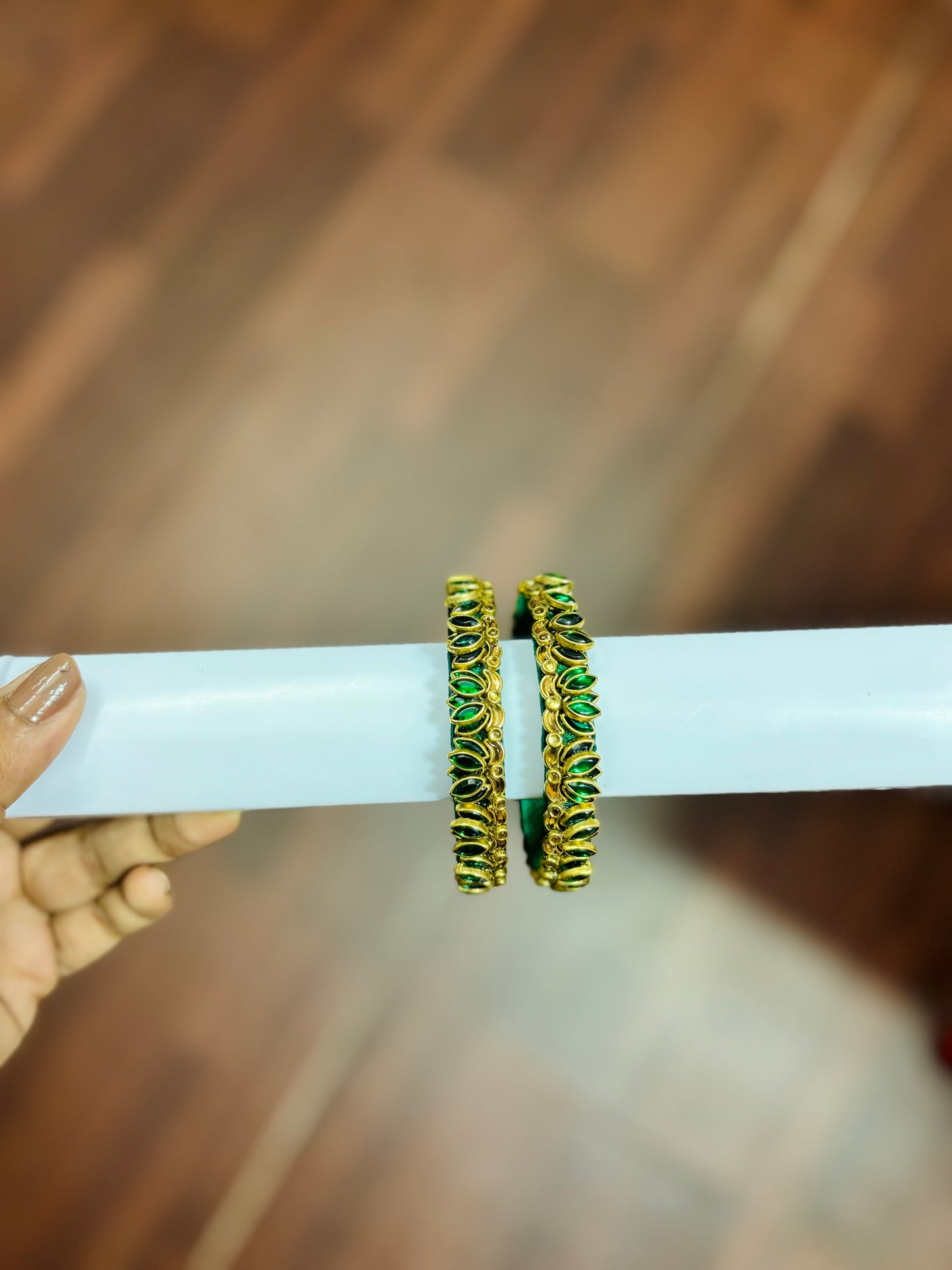3D lotus bangles