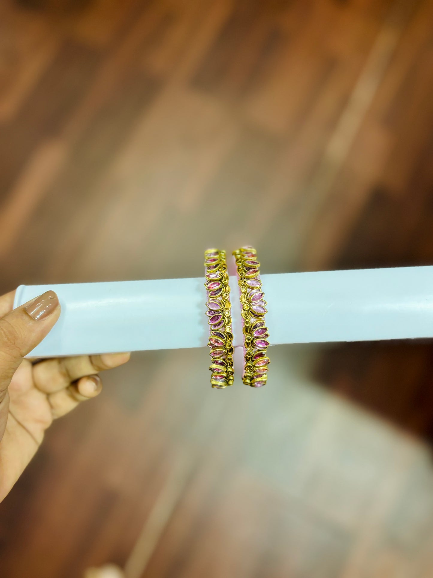 3D lotus bangles