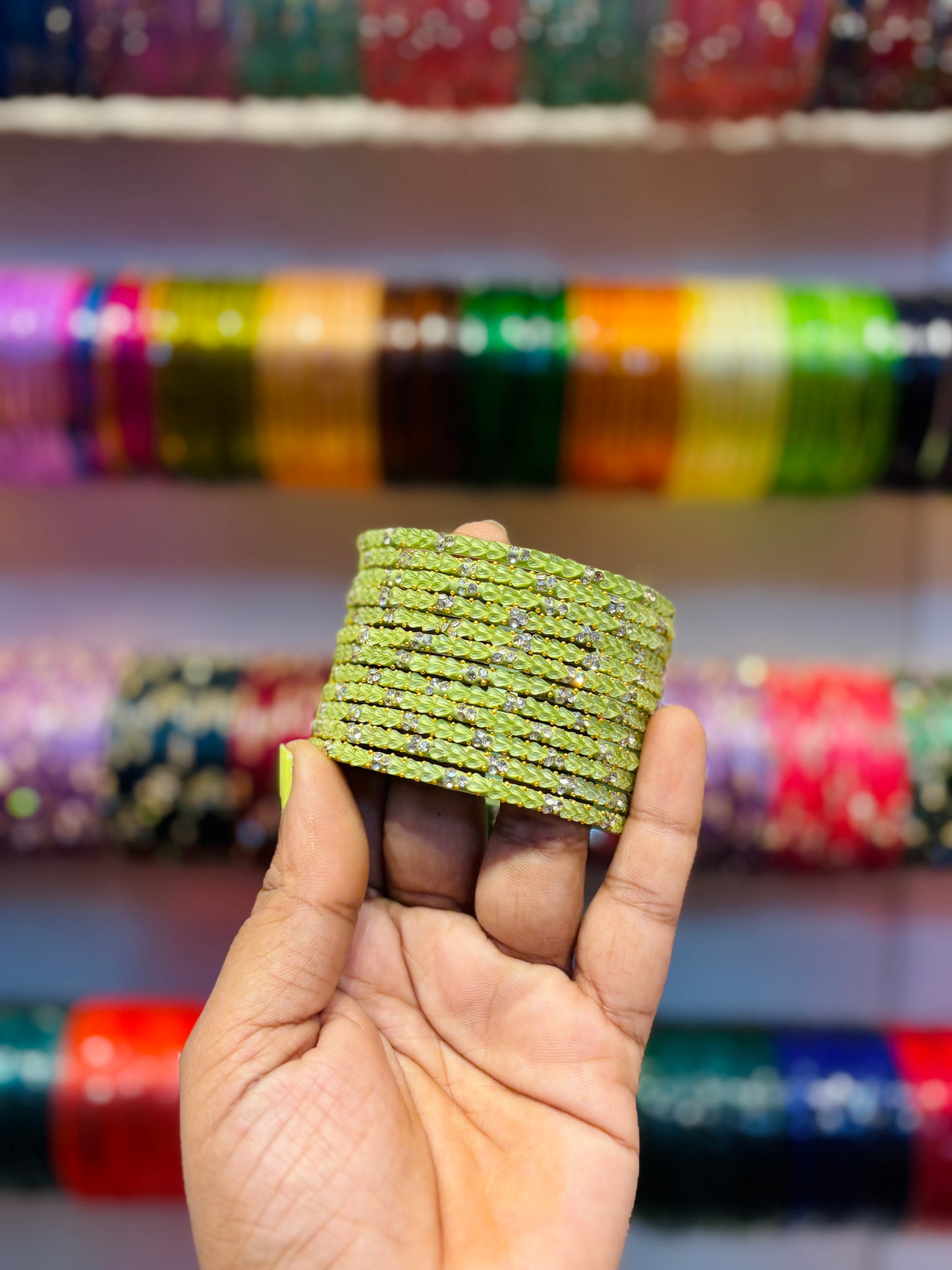 Thanvi heart bangles