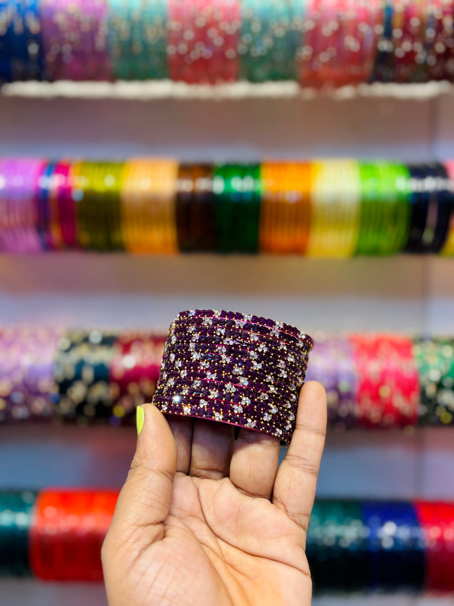 Thanvi heart bangles