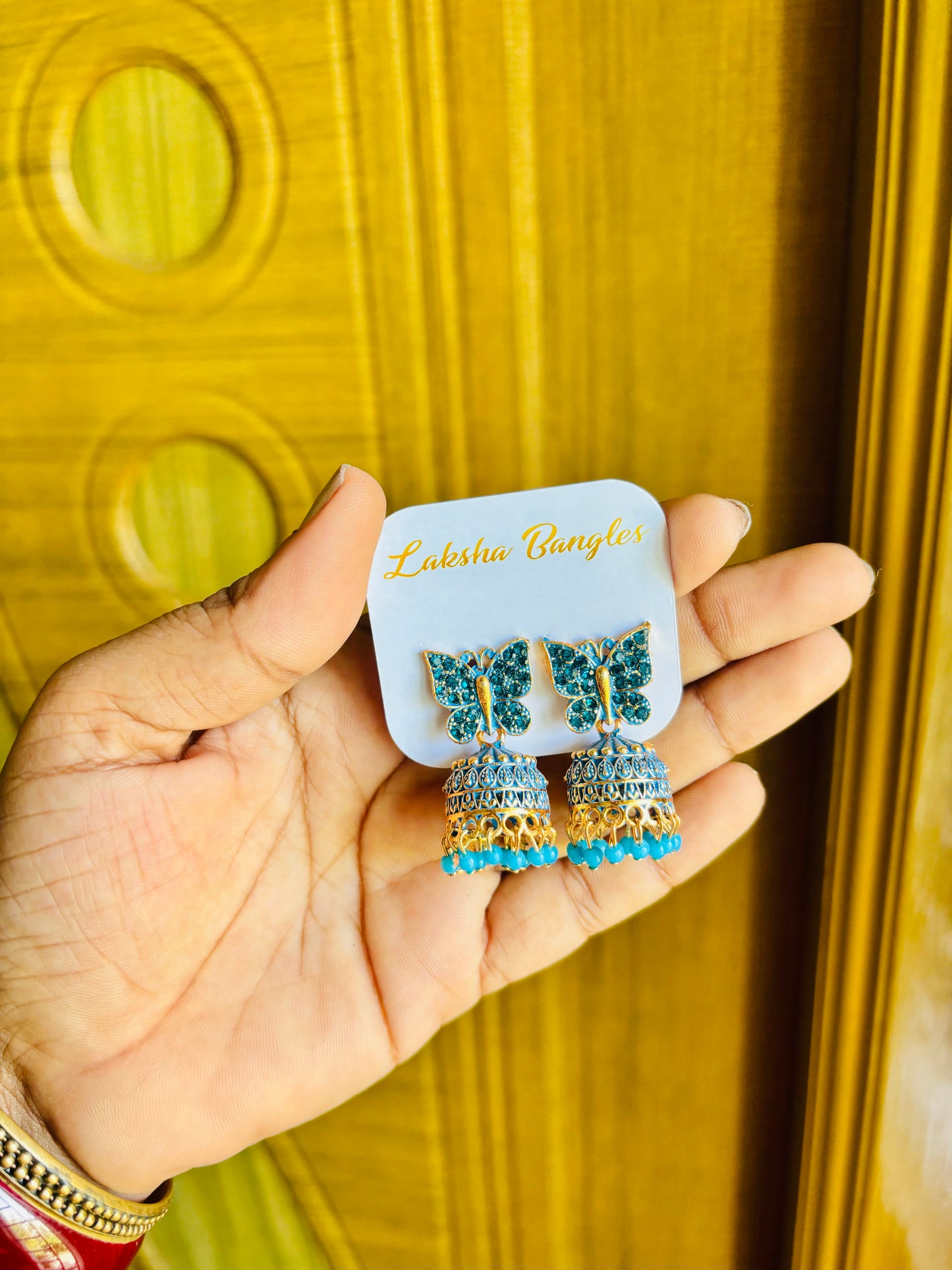 Butterfly mini jhumkas🦋