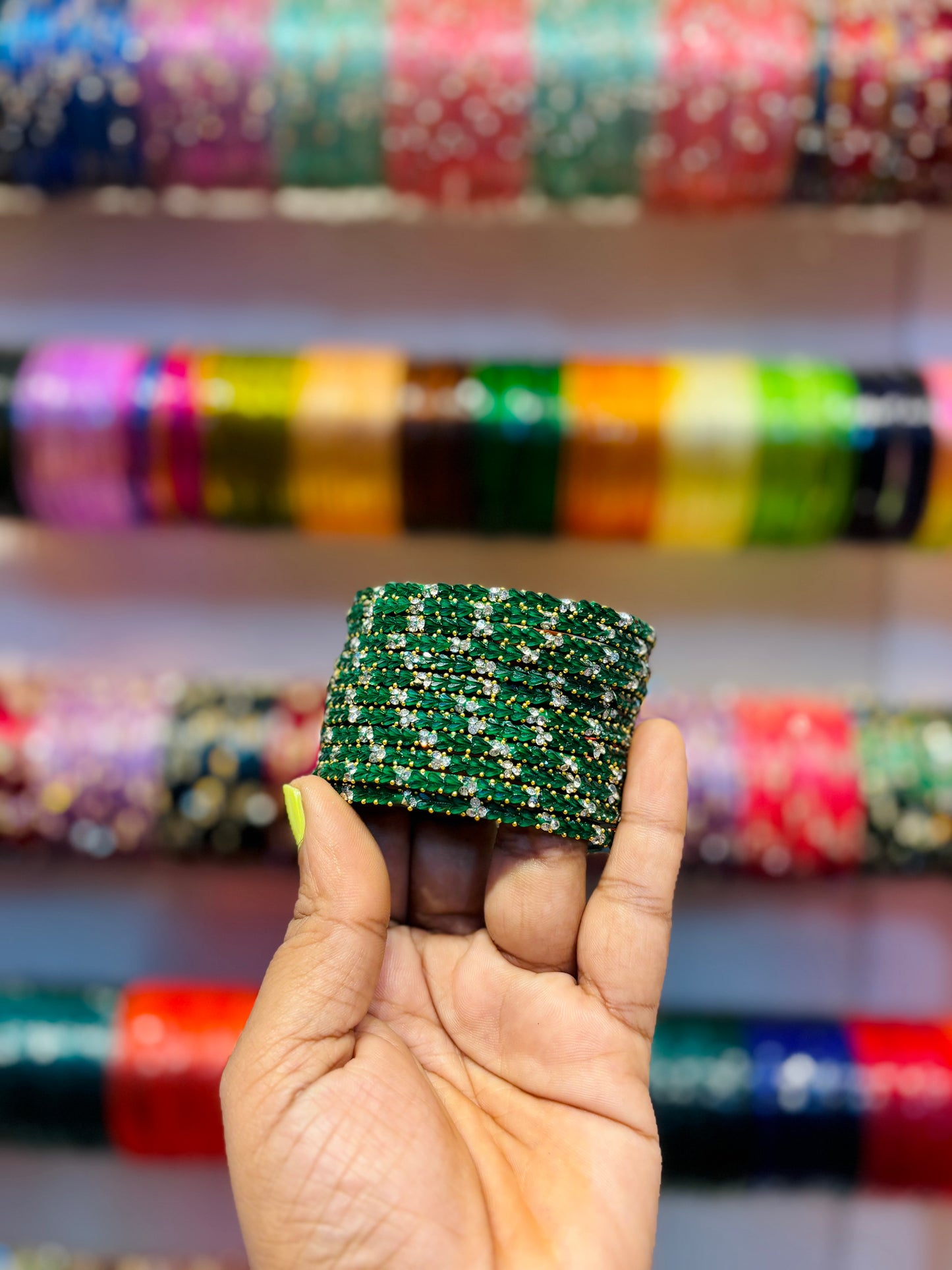 Thanvi heart bangles