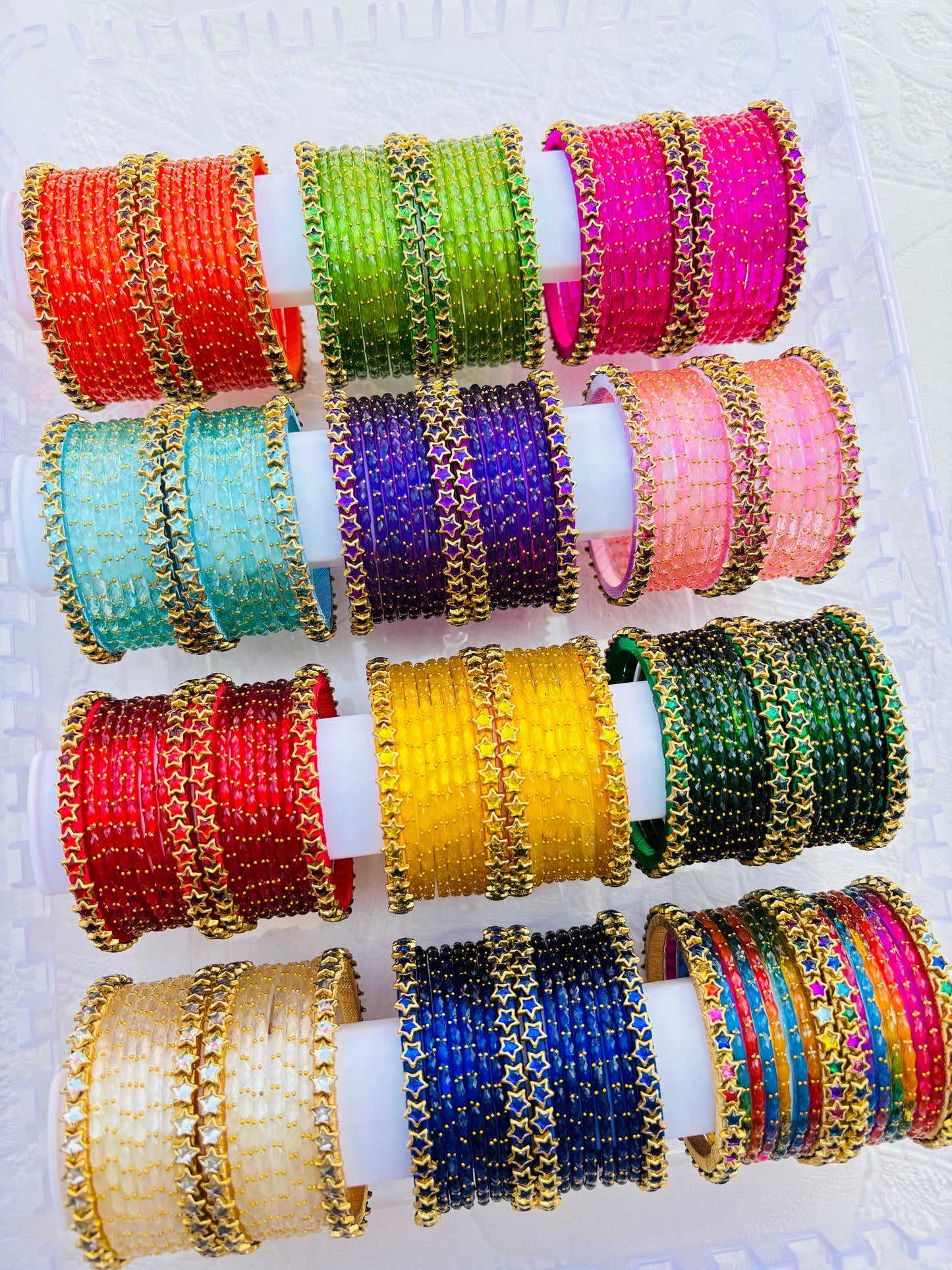 Nakshathra bangles( handcrafted & glass )