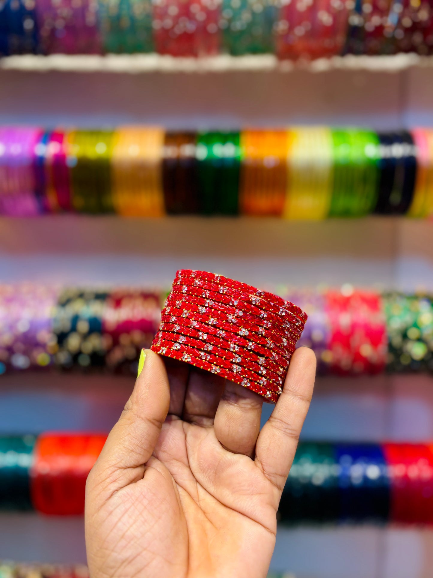 Thanvi heart bangles