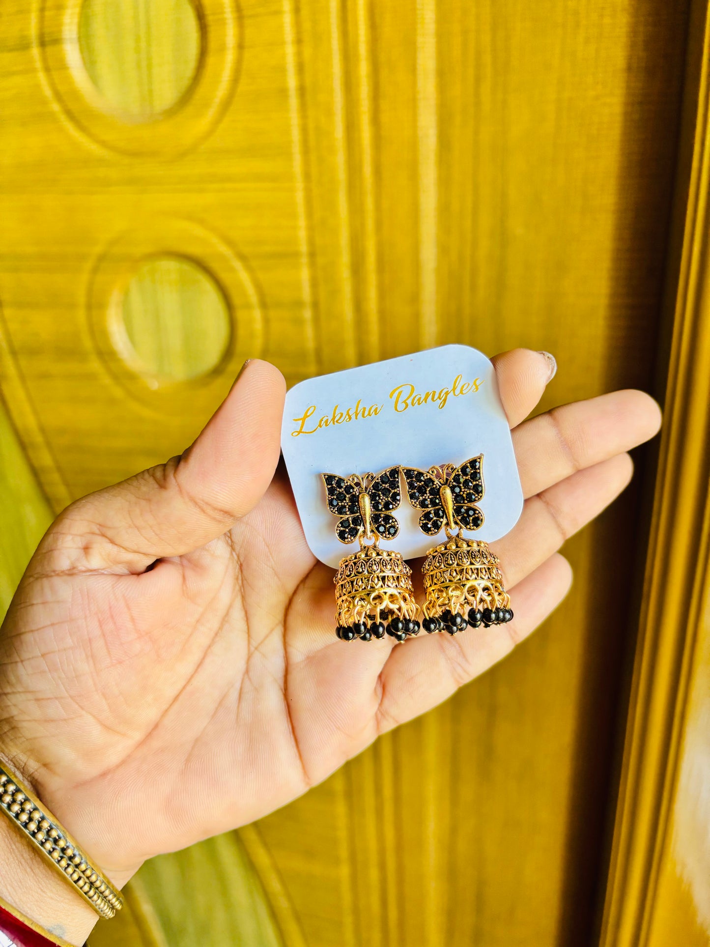 Butterfly mini jhumkas🦋