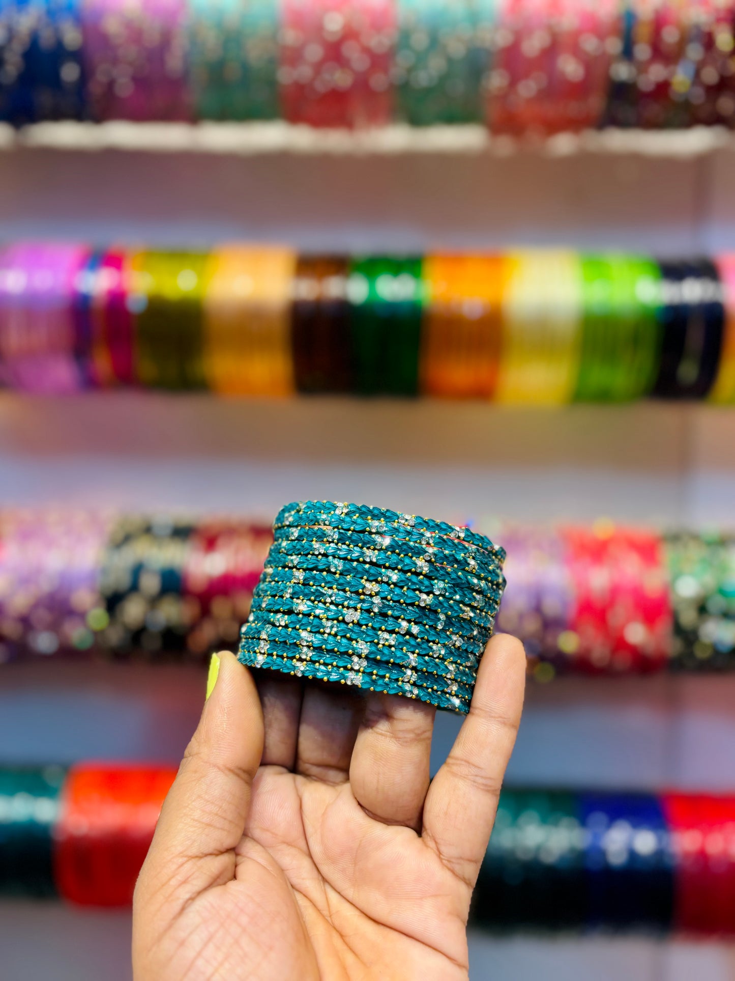 Thanvi heart bangles