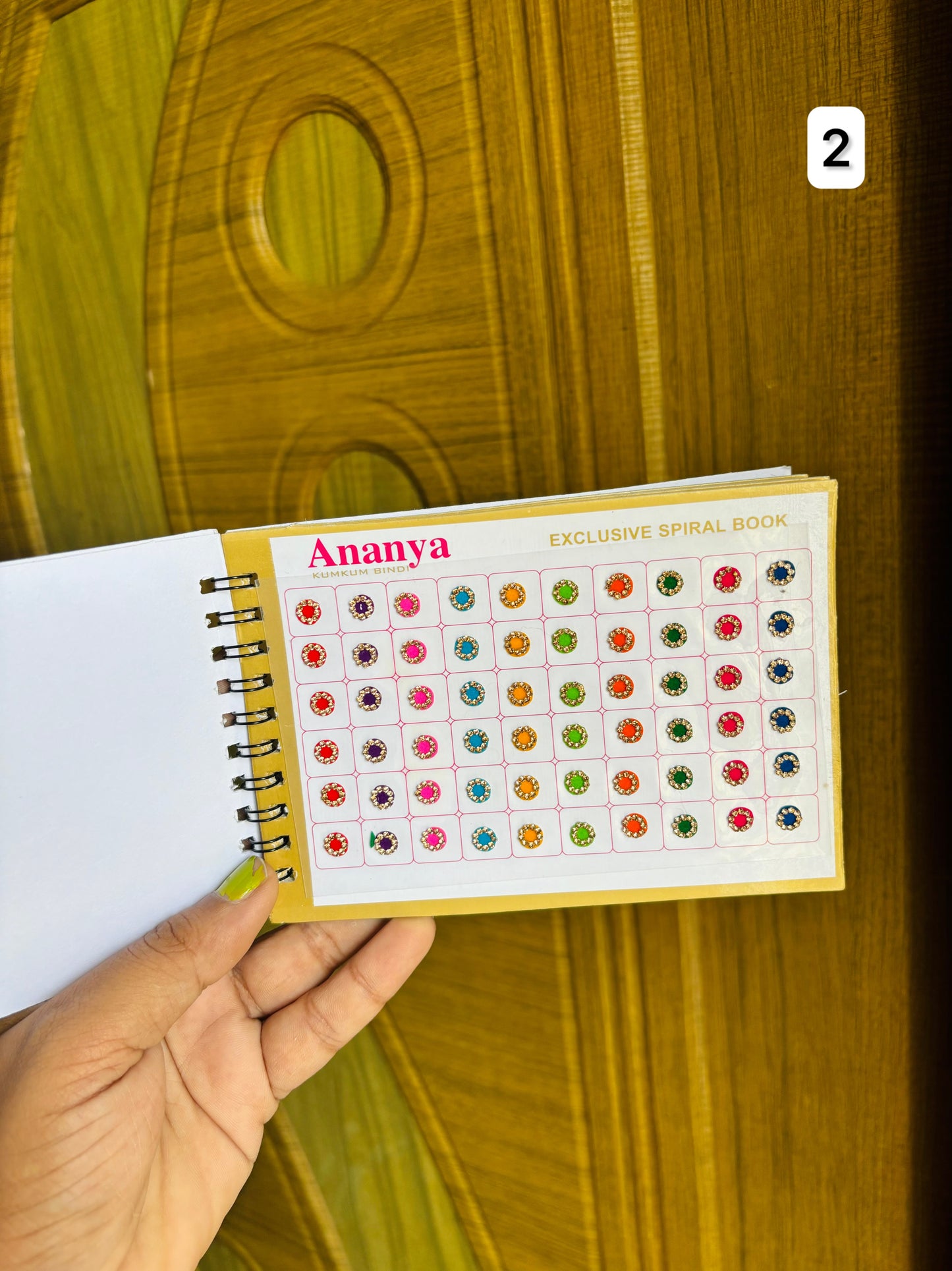 Border stone medium bindi books