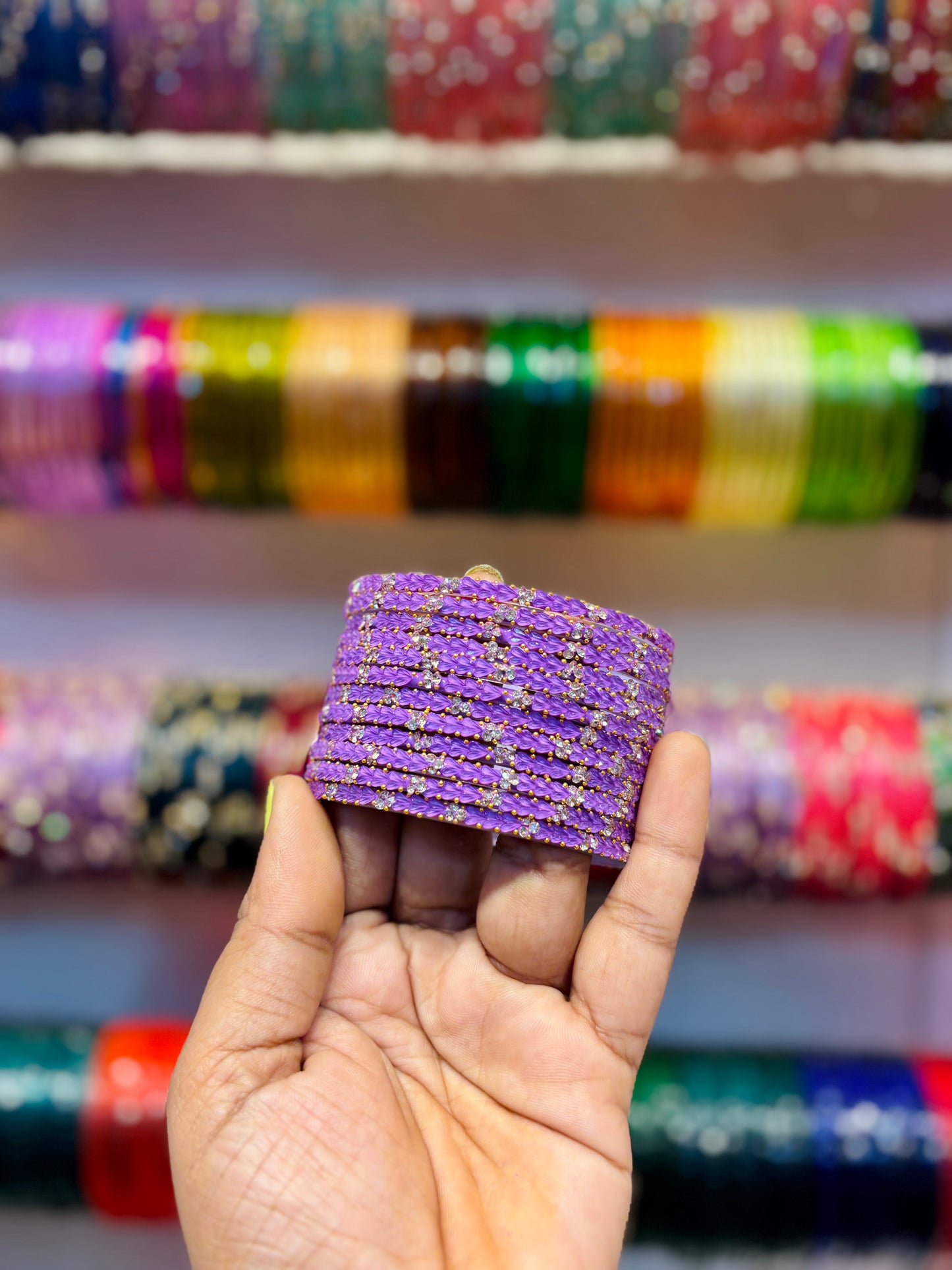 Thanvi heart bangles