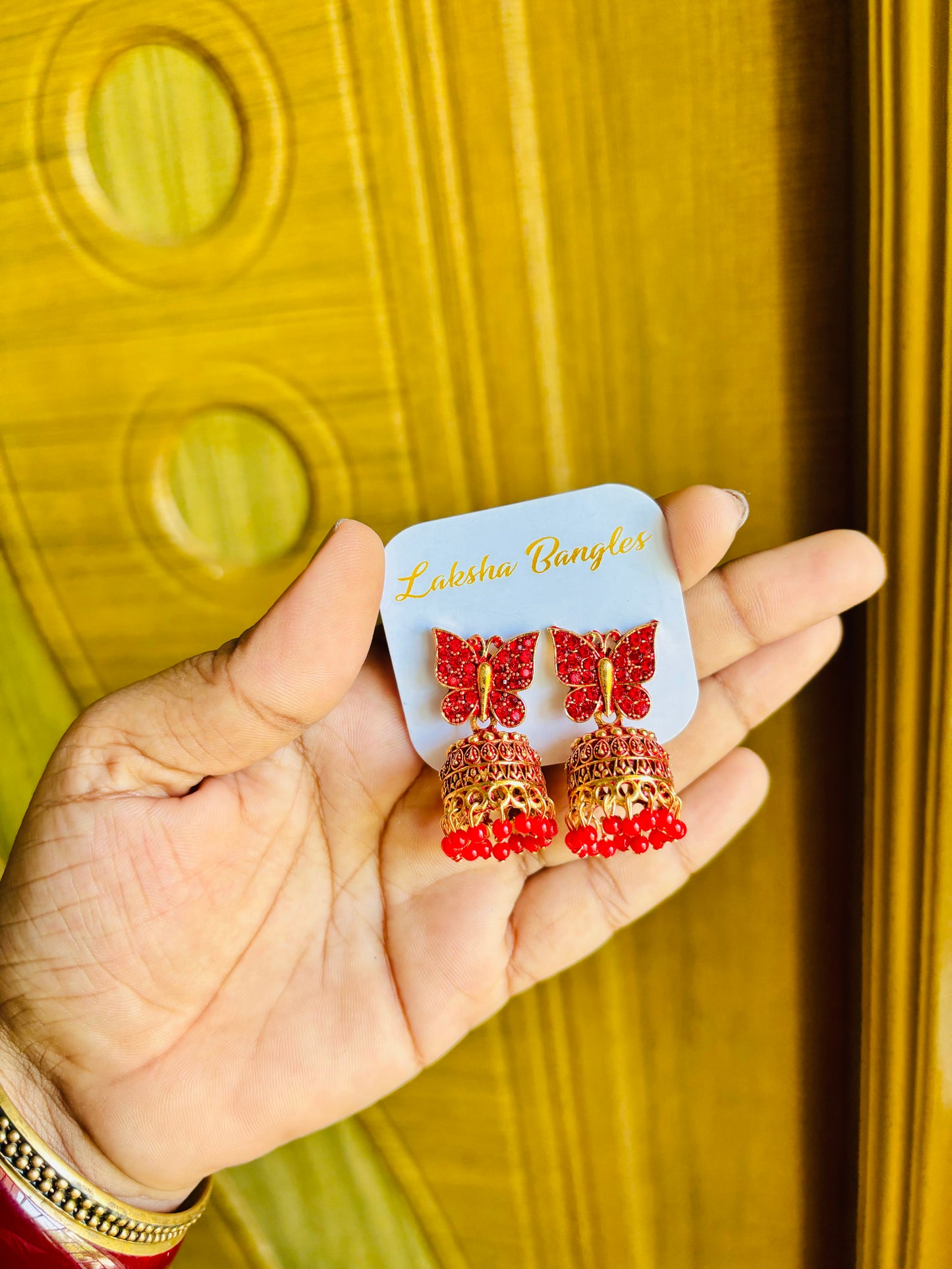Butterfly mini jhumkas🦋